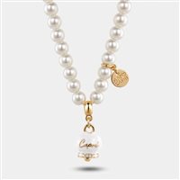Necklace Bysimon Woman in Steel Perla 3541893